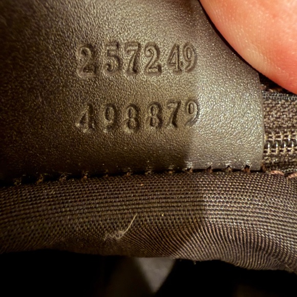 Gucci Brown GG Supreme Canvas Tote with Dark Brown Leather Trim - Picture 15 of 16